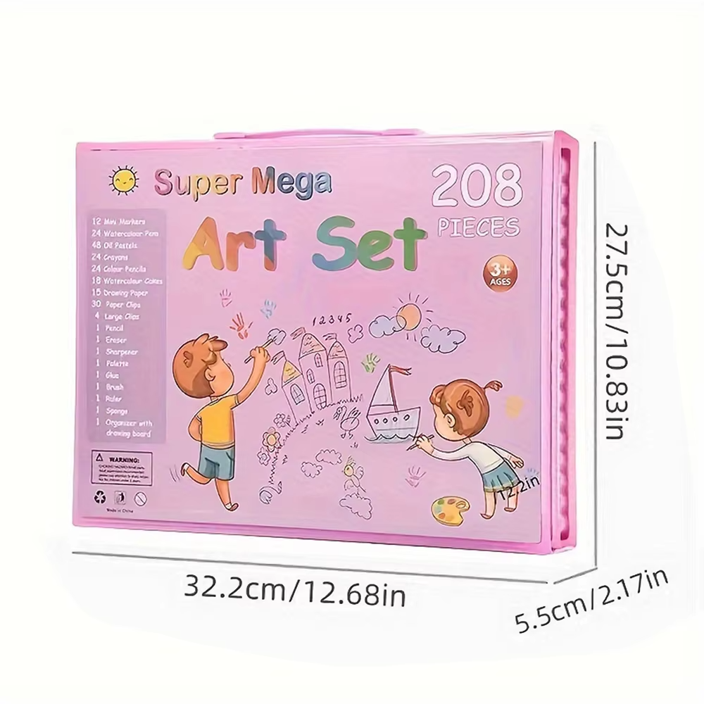 Set de Arte Para Dibujo    🚀 Regala Diversión, Creatividad y Aprendizaje